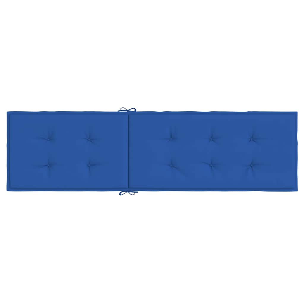Cuscino per Sdraio Blu Reale (75+105)x50x4 cm | homemem39