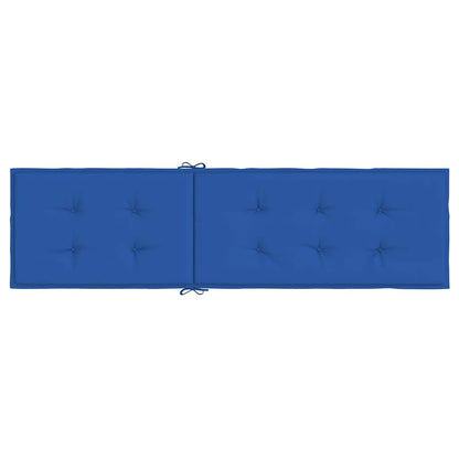 Cuscino per Sdraio Blu Reale (75+105)x50x4 cm | homemem39