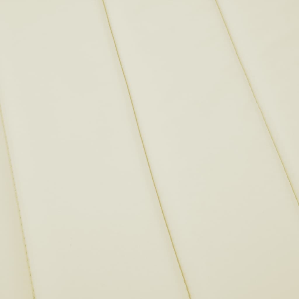Cuscino per Lettino Crema 200x50x3 cm in Tessuto Oxford | homemem39