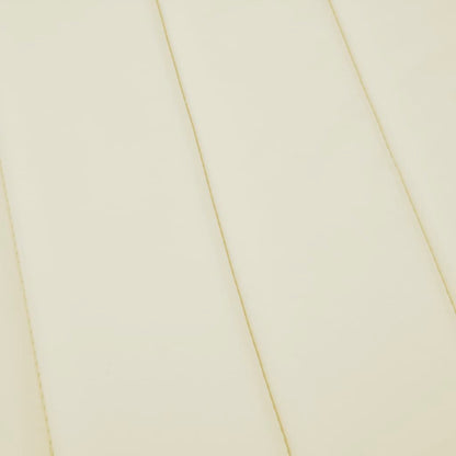 Cuscino per Lettino Crema 200x50x3 cm in Tessuto Oxford | homemem39