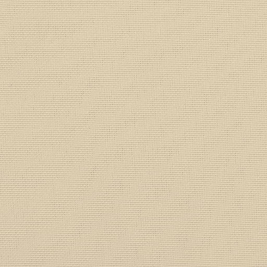 Cuscino per Lettino Beige 200x50x3 cm in Tessuto Oxford - homemem39
