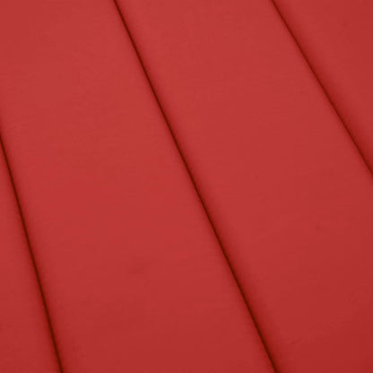 Cuscino per Lettino Rosso 200x50x3 cm in Tessuto Oxford - homemem39