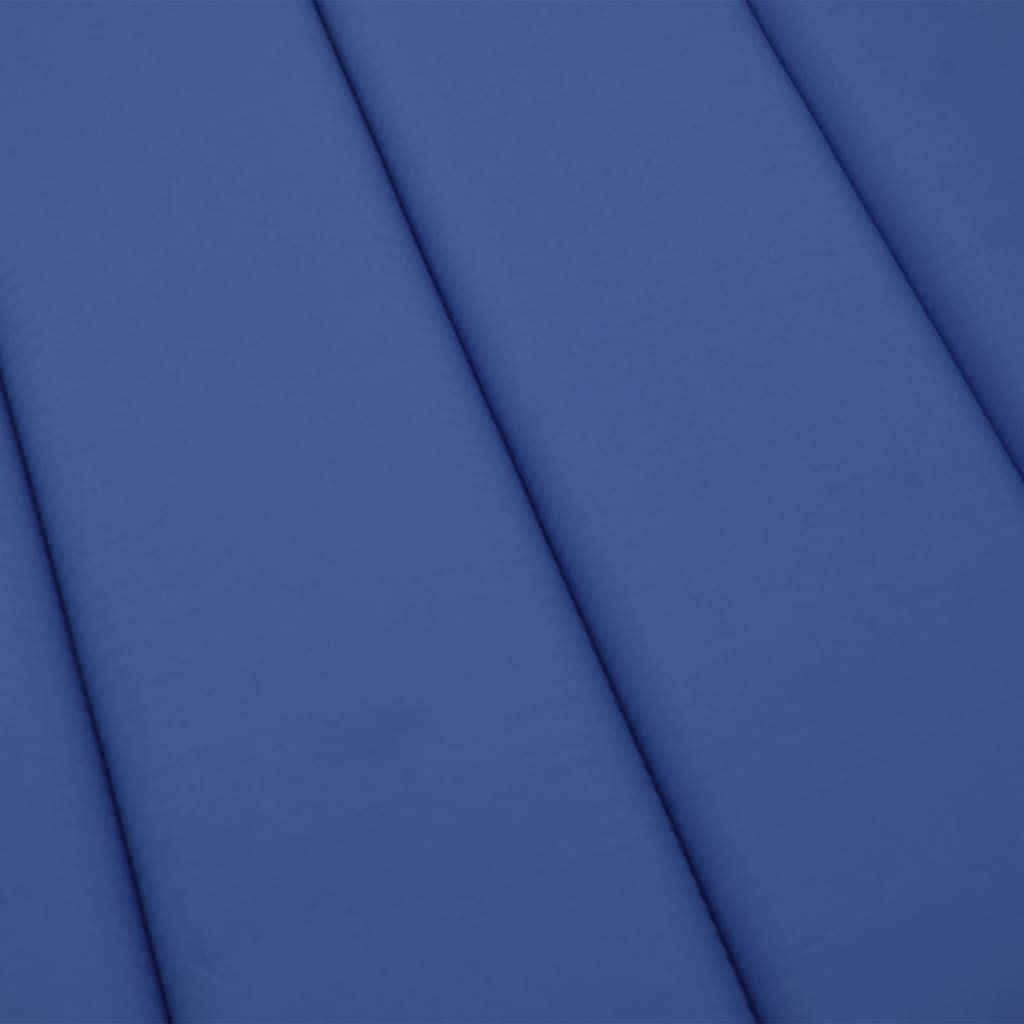 Cuscino per Lettino Blu Reale 200x50x3 cm in Tessuto Oxford | homemem39