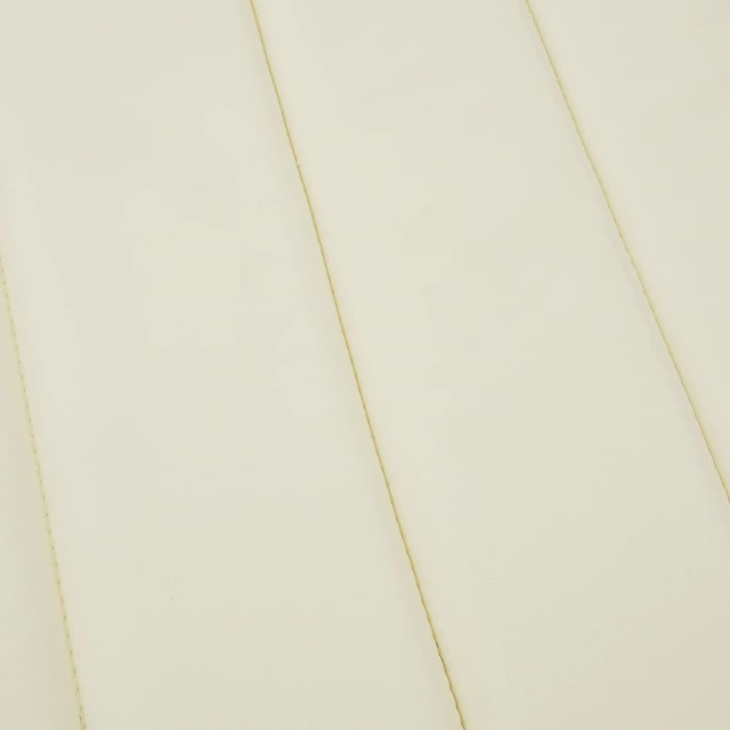Cuscino per Lettino Crema 200x60x3 cm in Tessuto Oxford - homemem39