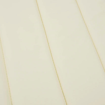 Cuscino per Lettino Crema 200x60x3 cm in Tessuto Oxford - homemem39