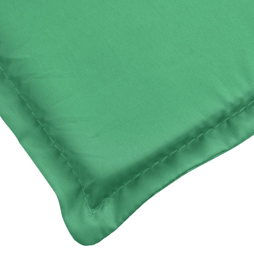 Cuscino per Lettino Verde 200x60x3 cm in Tessuto Oxford | homemem39