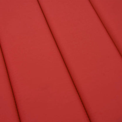 Cuscino per Lettino Rosso 200x60x3 cm in Tessuto Oxford | homemem39