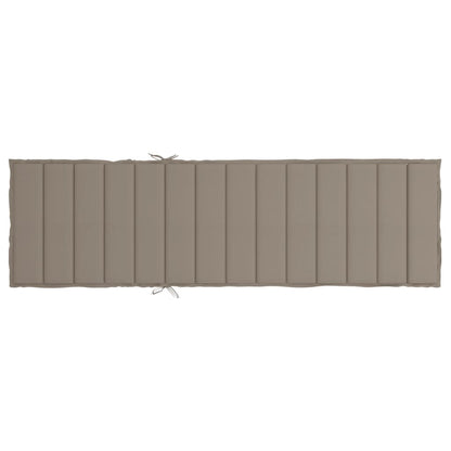 Cuscino per Lettino Tortora 200x60x3 cm in Tessuto Oxford | homemem39