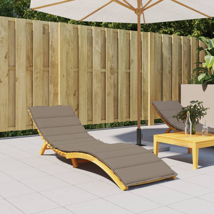 Cuscino per Lettino Tortora 200x60x3 cm in Tessuto Oxford | homemem39