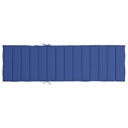 Cuscino per Lettino Blu Reale 200x60x3 cm in Tessuto Oxford | homemem39
