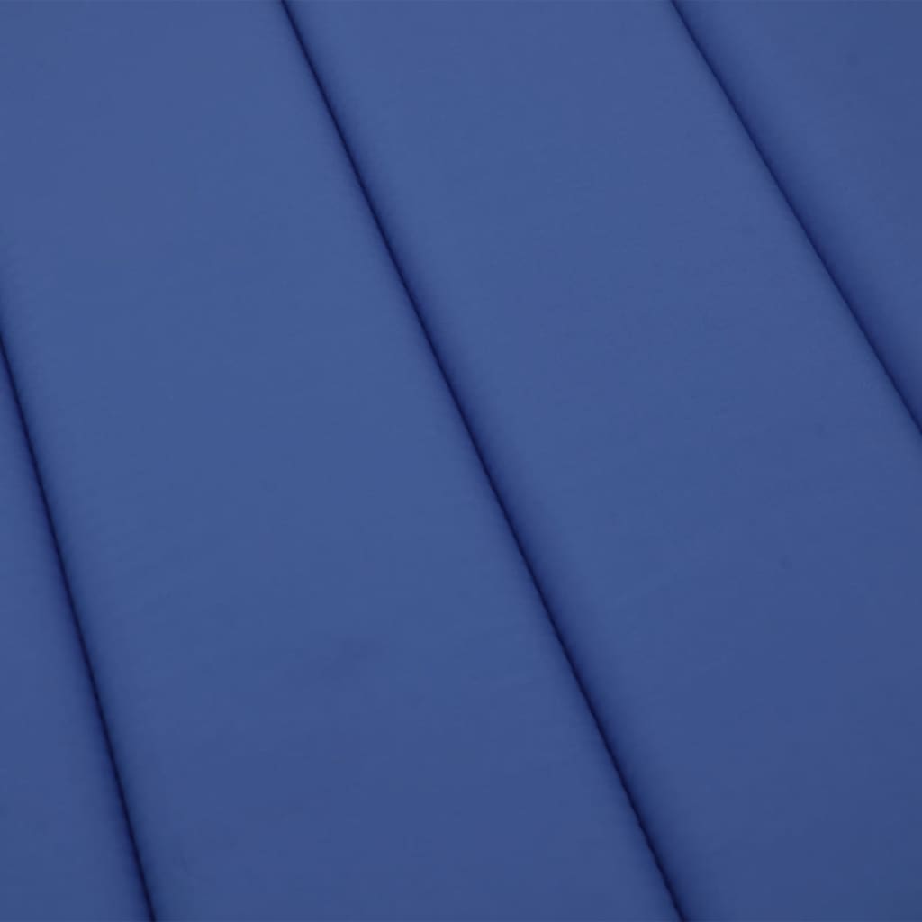 Cuscino per Lettino Blu Reale 200x60x3 cm in Tessuto Oxford | homemem39
