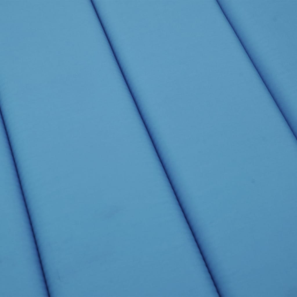 Cuscino per Lettino Blu 200x70x3 cm in Tessuto Oxford | homemem39