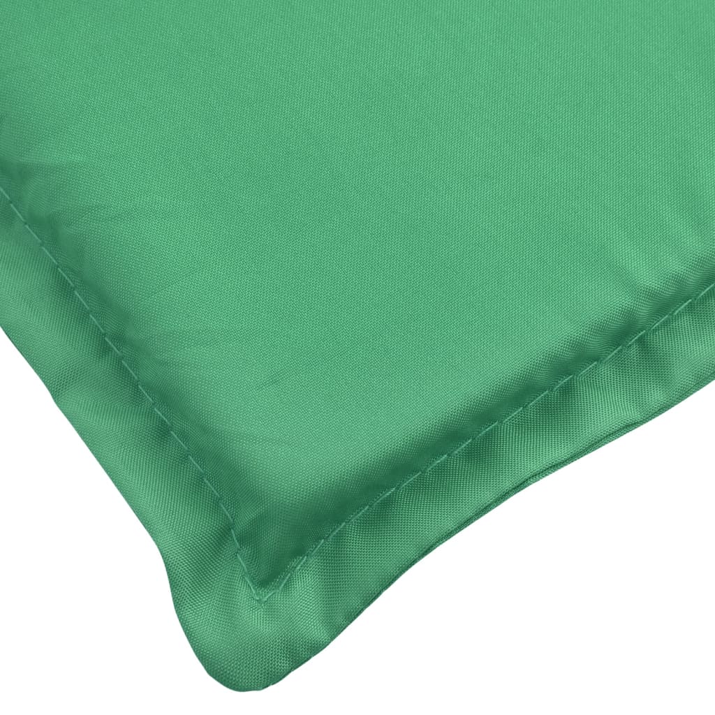 Cuscino per Lettino Verde 200x70x3 cm in Tessuto Oxford - homemem39