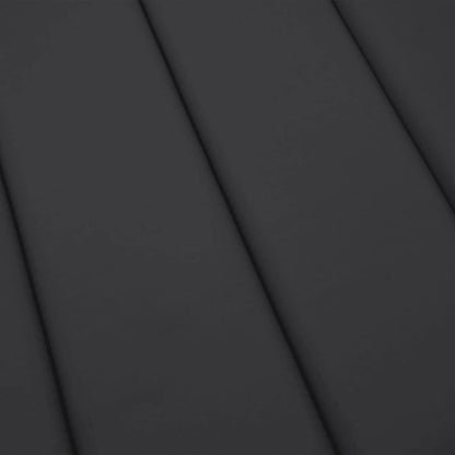 Cuscino per Lettino Nero 200x70x3 cm in Tessuto Oxford | homemem39
