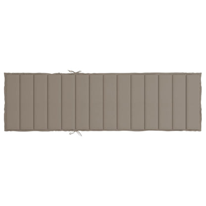 Cuscino per Lettino Tortora 200x70x3 cm in Tessuto Oxford | homemem39