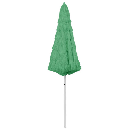 Ombrellone da Spiaggia Hawaii Verde 300 cm | homemem39