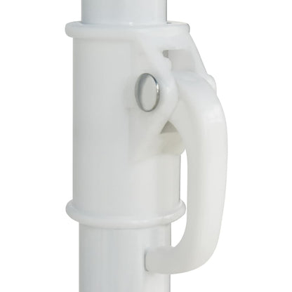 Ombrellone da Spiaggia Hawaii Bianco 180 cm | homemem39