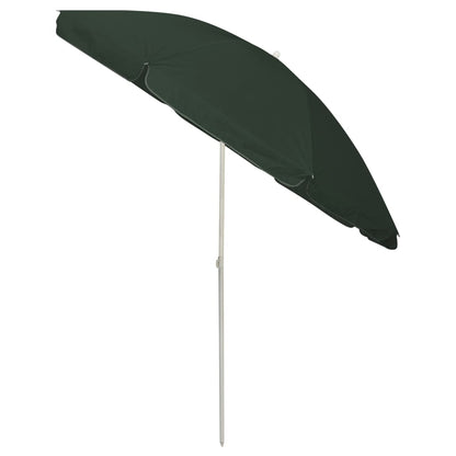 Ombrellone da Spiaggia Verde 240 cm | homemem39