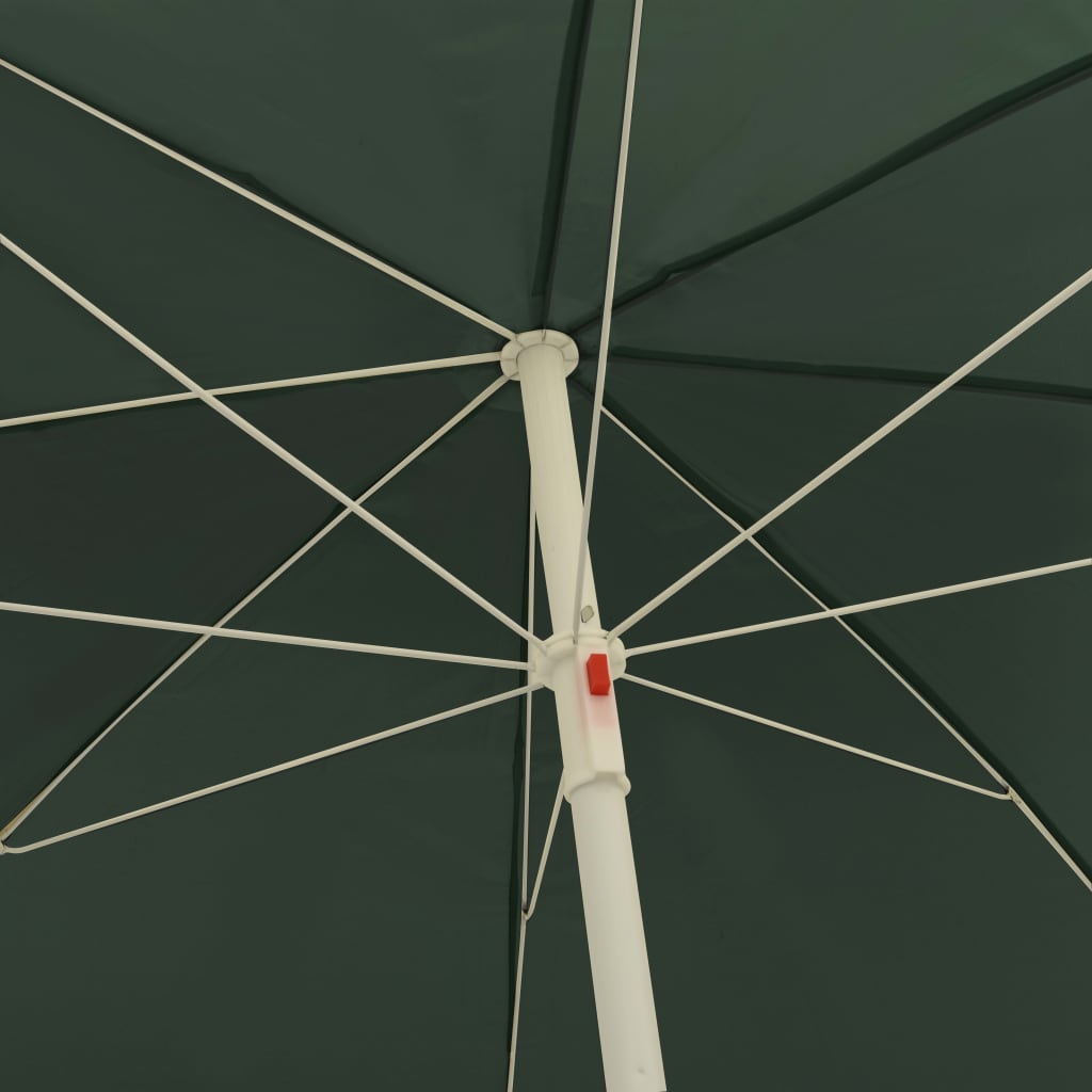 Ombrellone da Spiaggia Verde 240 cm | homemem39