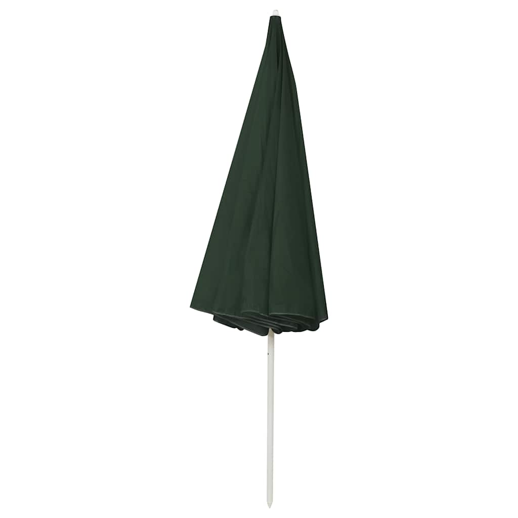 Ombrellone da Spiaggia Verde 300 cm