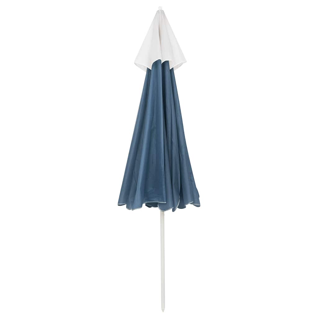 Ombrellone da Spiaggia Blu 240 cm