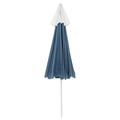 Ombrellone da Spiaggia Blu 240 cm