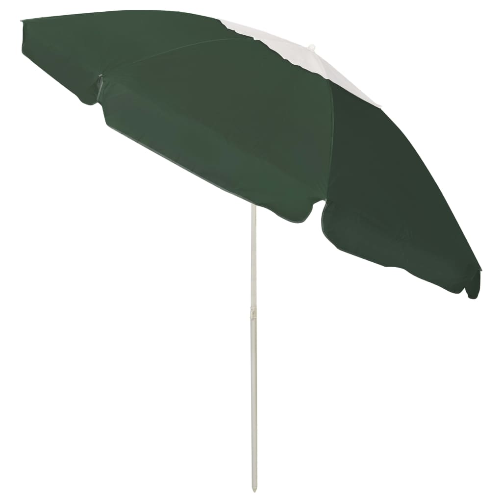 Ombrellone da Spiaggia Verde 240 cm | homemem39