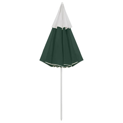 Ombrellone da Spiaggia Verde 300 cm