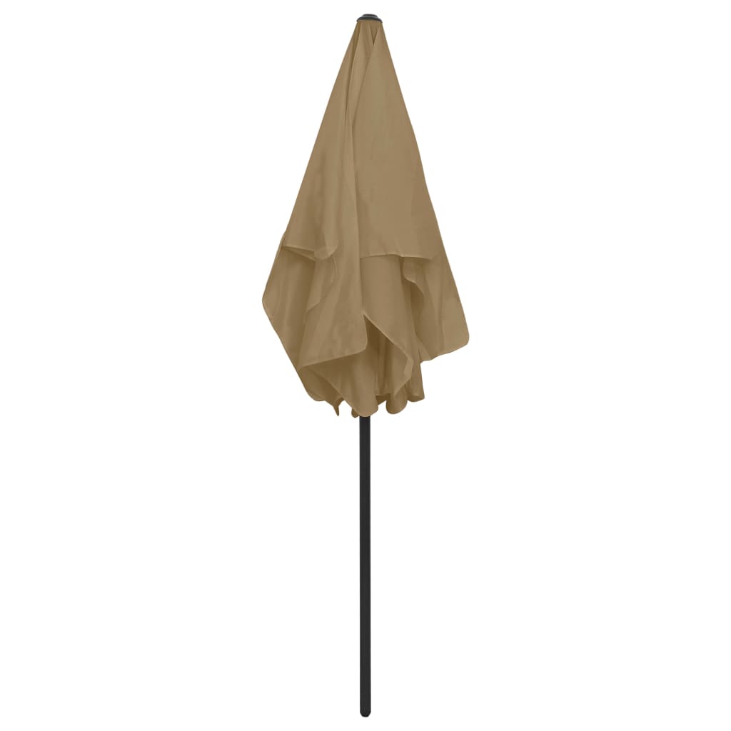 Ombrellone da Spiaggia Tortora 180x120 cm - homemem39