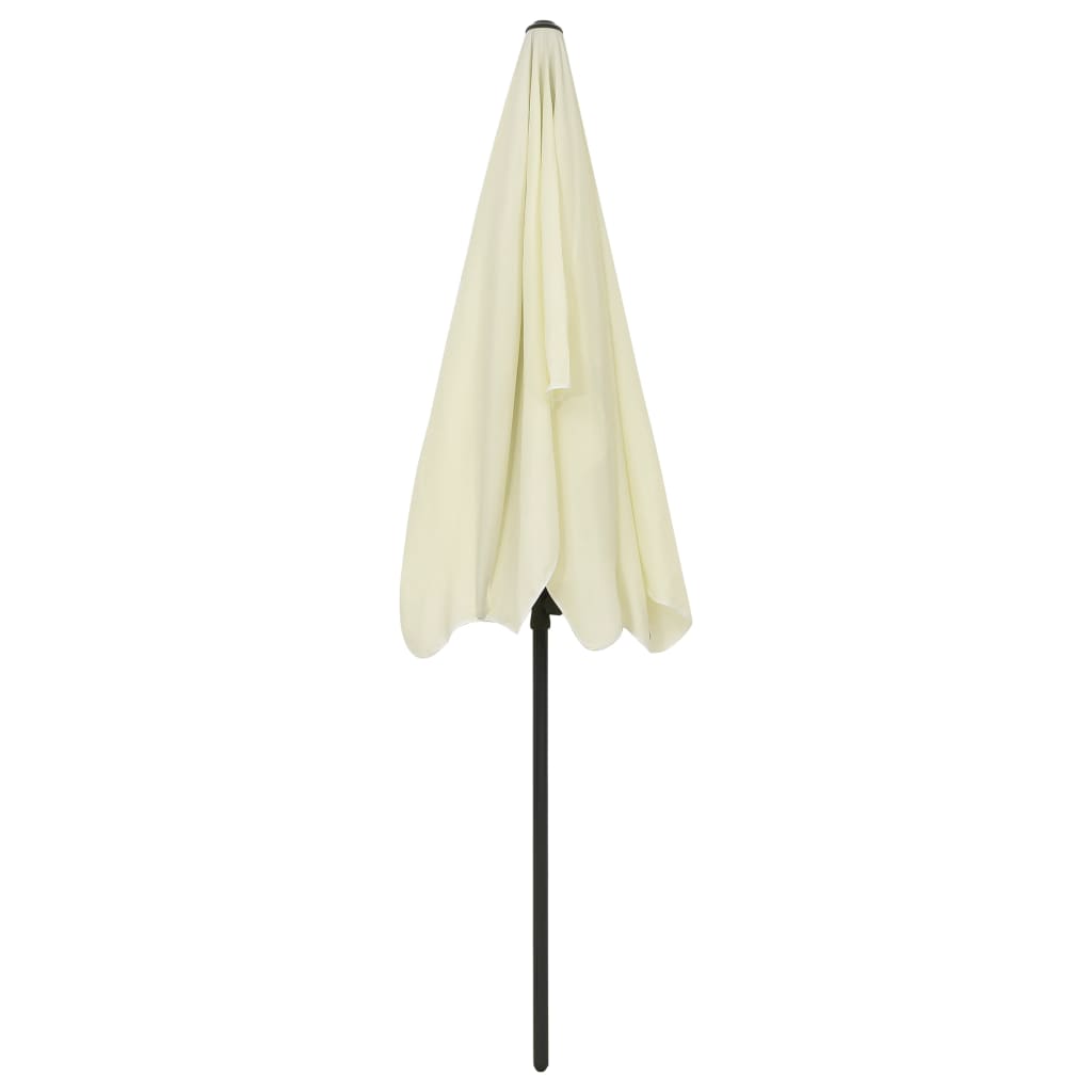 Ombrellone da Spiaggia Giallo Sabbia 200x125 cm | homemem39