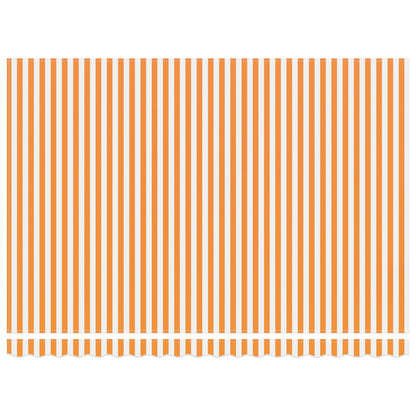 Tessuto di Ricambio per Tenda da Sole Giallo e Bianco 400x350cm