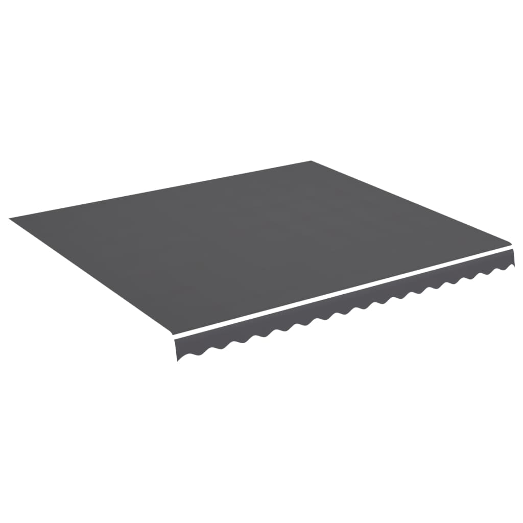 Tessuto di Ricambio per Tenda da Sole Antracite 4x3,5 m | homemem39