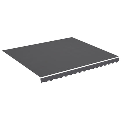 Tessuto di Ricambio per Tenda da Sole Antracite 4x3,5 m | homemem39
