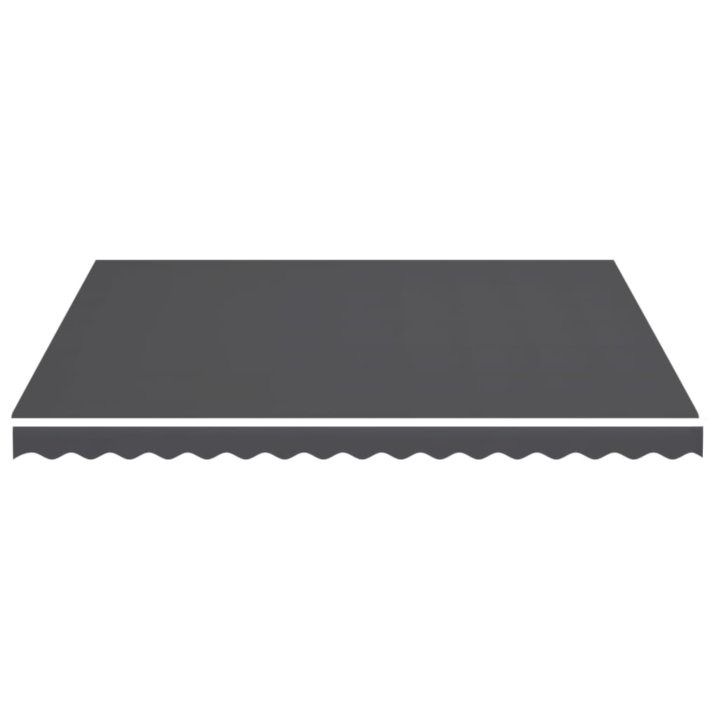 Tessuto di Ricambio per Tenda da Sole Antracite 4x3,5 m | homemem39