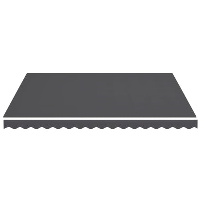Tessuto di Ricambio per Tenda da Sole Antracite 4x3,5 m | homemem39