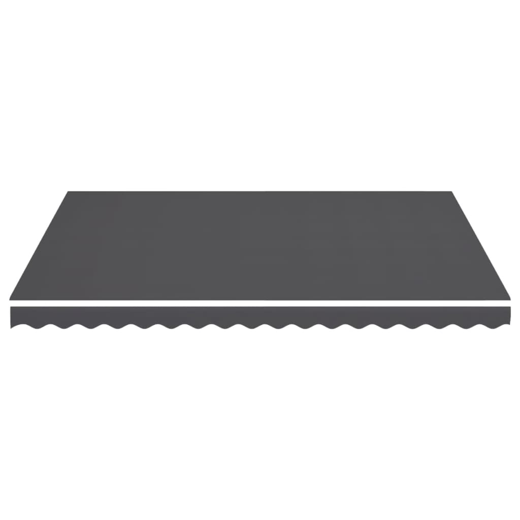 Tessuto di Ricambio per Tenda da Sole Antracite 4,5x3,5 m | homemem39