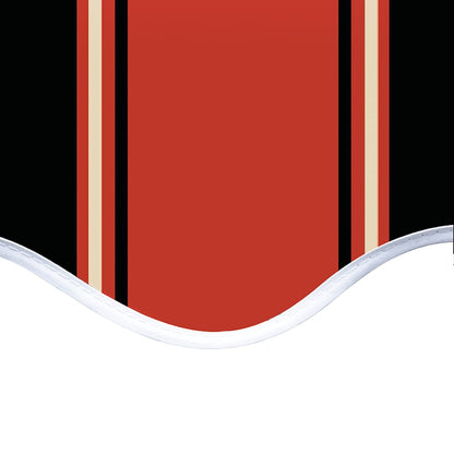 Tessuto di Ricambio Tenda da Sole Arancione e Marrone 5x3,5 m