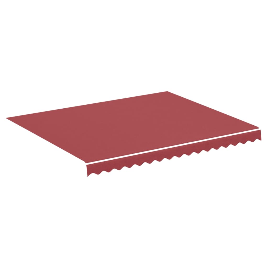 Tessuto di Ricambio per Tenda da Sole Rosso Borgogna 3x2,5 m | homemem39