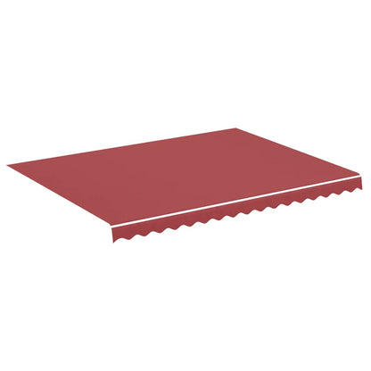 Tessuto di Ricambio per Tenda da Sole Rosso Borgogna 4x3 m | homemem39