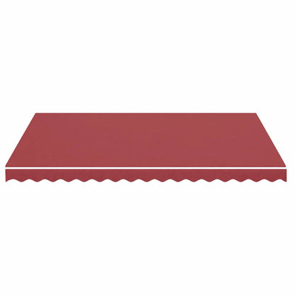Tessuto di Ricambio per Tenda da Sole Rosso Borgogna 4x3 m | homemem39