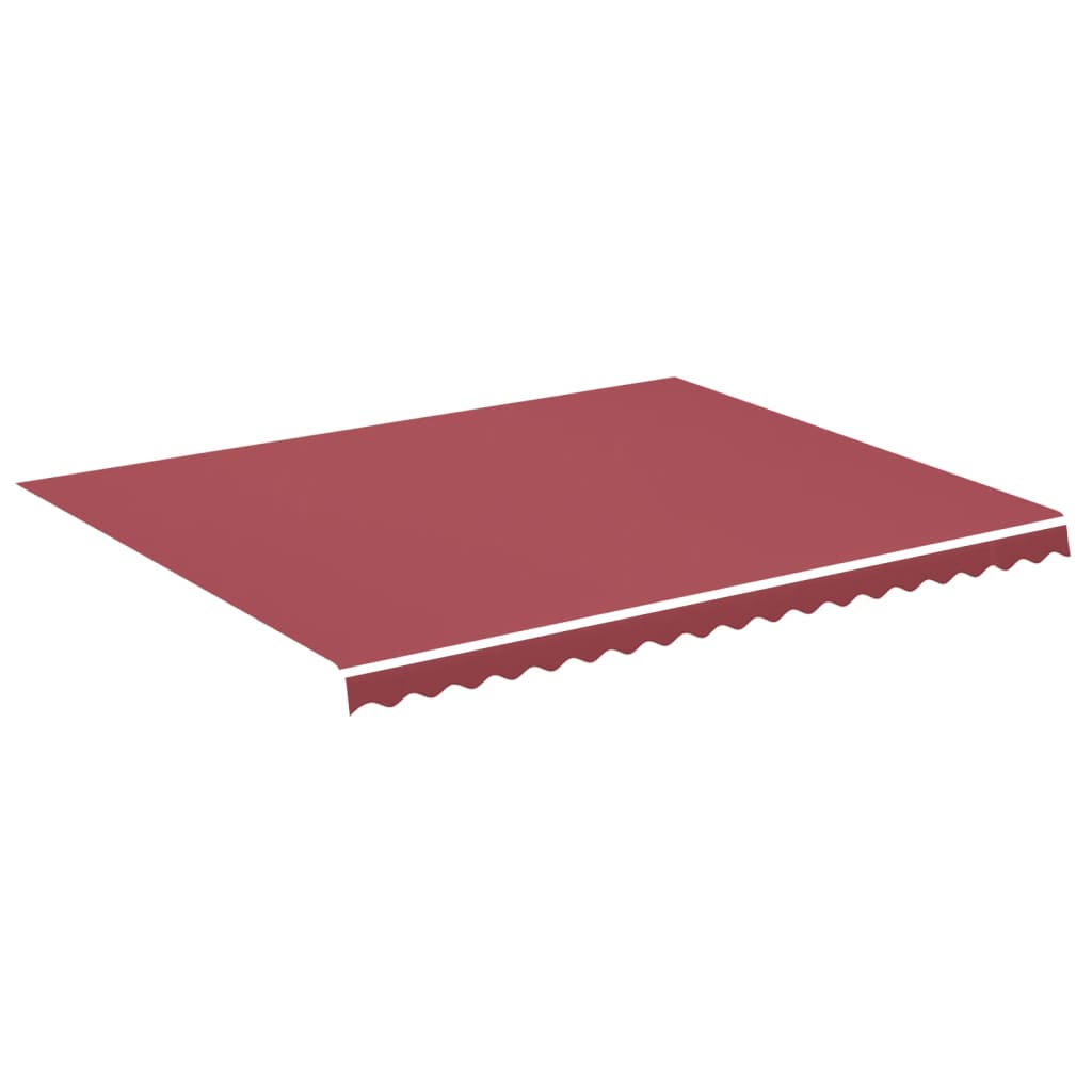 Tessuto di Ricambio per Tenda da Sole Rosso Borgogna 4,5x3,5 m | homemem39