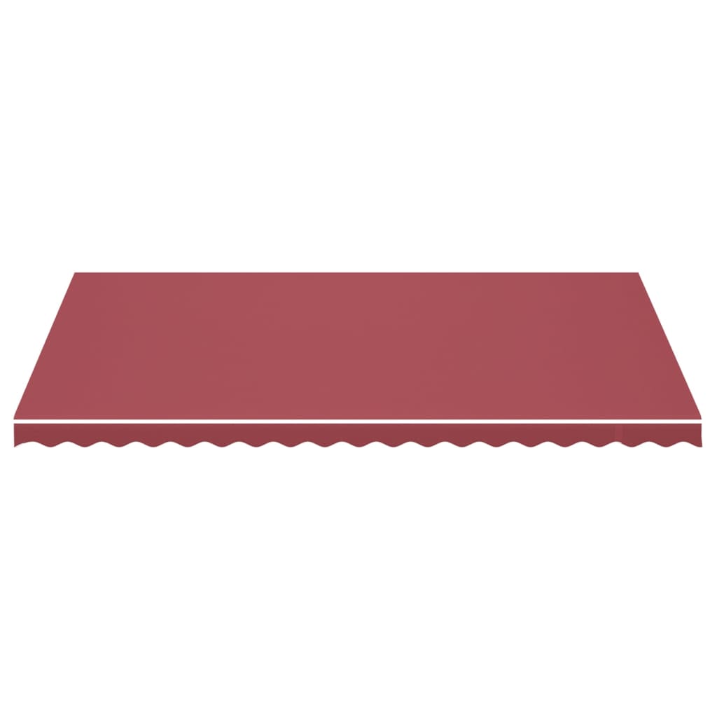 Tessuto di Ricambio per Tenda da Sole Rosso Borgogna 5x3 m | homemem39