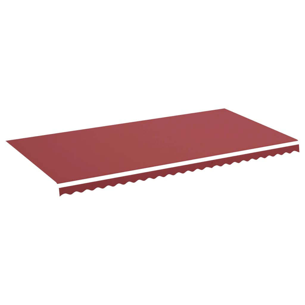 Tessuto di Ricambio per Tenda da Sole Rosso Borgogna 6x3 m | homemem39