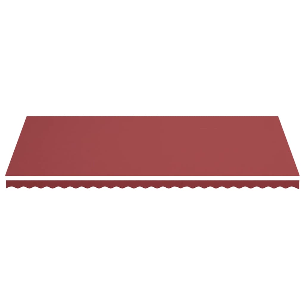 Tessuto di Ricambio per Tenda da Sole Rosso Borgogna 6x3 m | homemem39