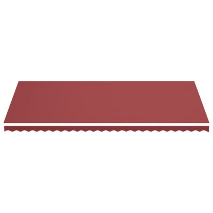 Tessuto di Ricambio per Tenda da Sole Rosso Borgogna 6x3 m | homemem39