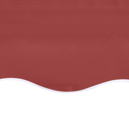 Tessuto di Ricambio per Tenda da Sole Rosso Borgogna 6x3 m | homemem39