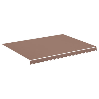 Tessuto di Ricambio per Tenda da Sole Marrone 4x3 m | homemem39