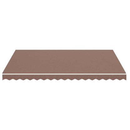 Tessuto di Ricambio per Tenda da Sole Marrone 4x3 m | homemem39