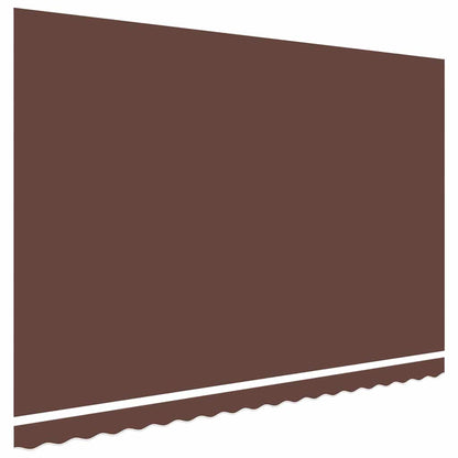 Tessuto di Ricambio per Tenda da Sole Marrone 500x350 cm