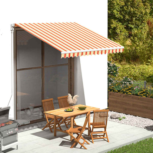 Tessuto di ricambio Tenda da Sole Giallo e Arancione 300x250 cm